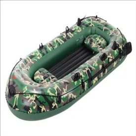 13 Person Thicken Raft Kayak Assault Rubber Boats, WearResisting Hovercraft Dinghies for Fishing, Entertainment Inflatable Boat