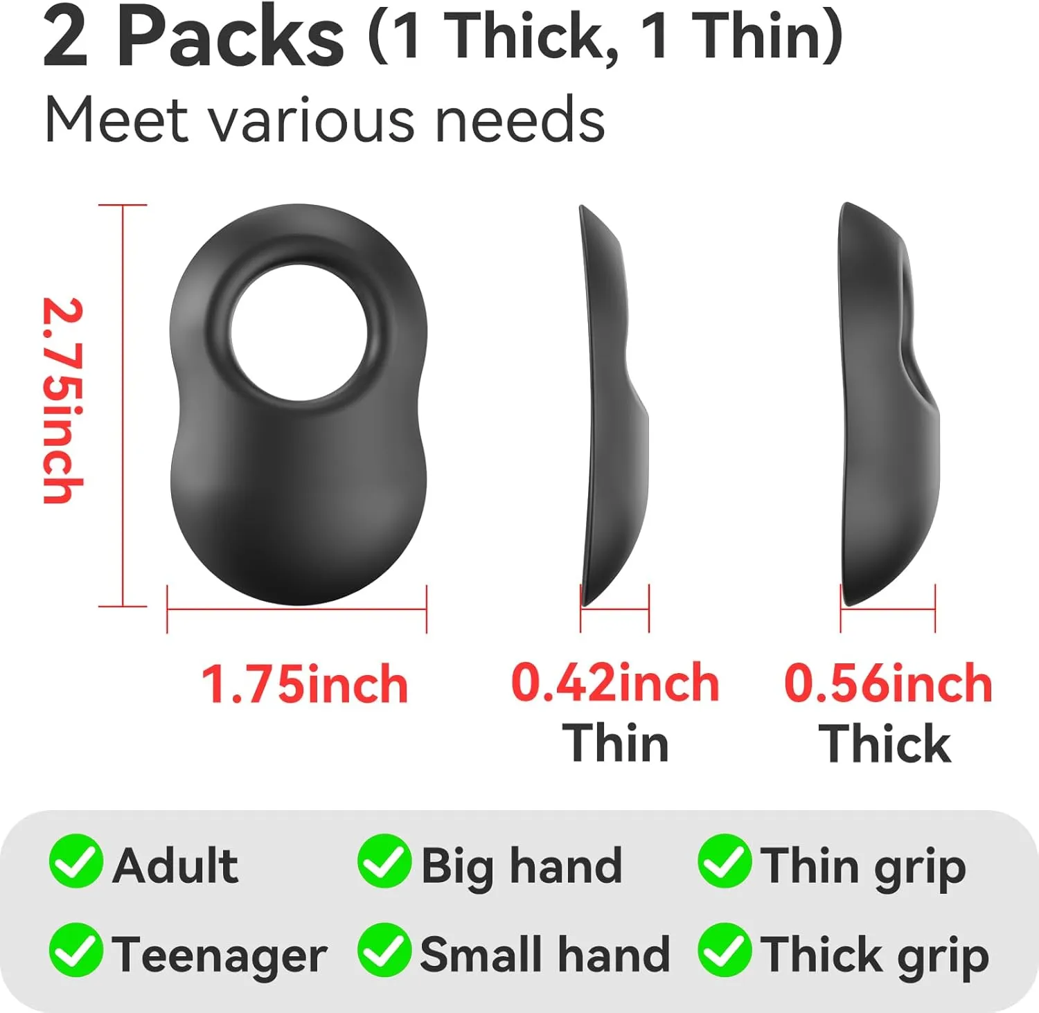 2 Pack Baseball Thumb Guard for Pro Batters, Hitter Training Aid, Thumb Guard Baseball & Softball Baseball Batting Grip Baseball Accessories Baseball Training Equipment Reduce Bat Sting
