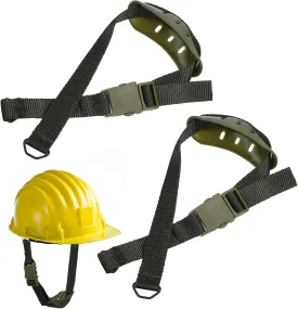 2pcs Helmet Chin Strap with Elastic Band and Hooks Cupped Chin Cup for Softball Baseball and Football Helmets Comfortable Fit and Design