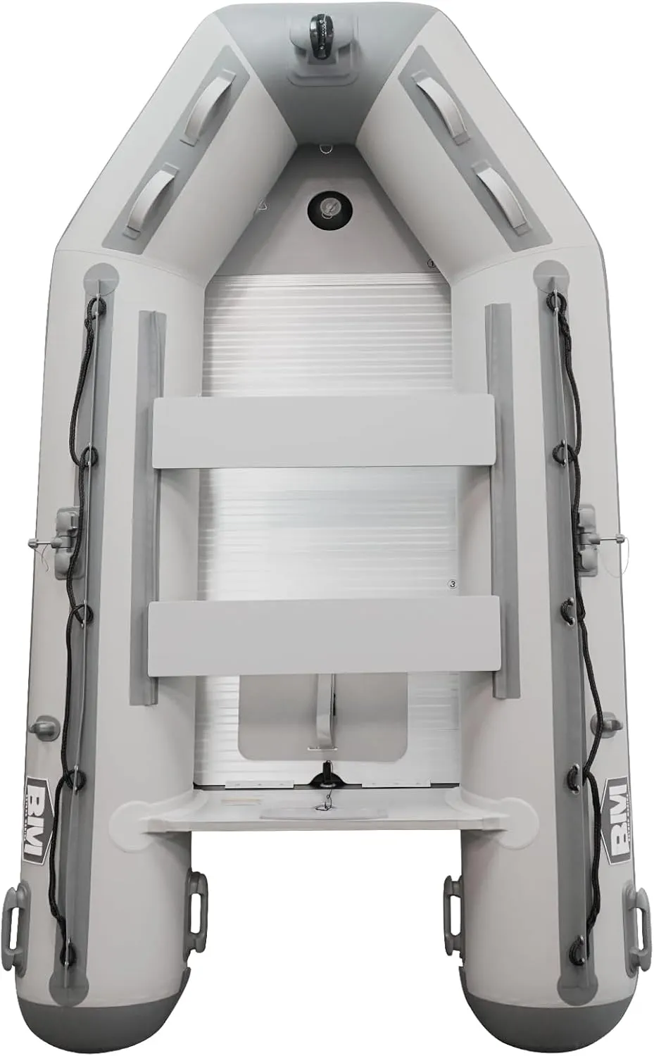 BEYOND MARINA Inflatable Dinghy Boat - 3-5 Person Inflatable Boat for Adults Heavy Duty Dinghies with Aluminum Oars, Floor Panels