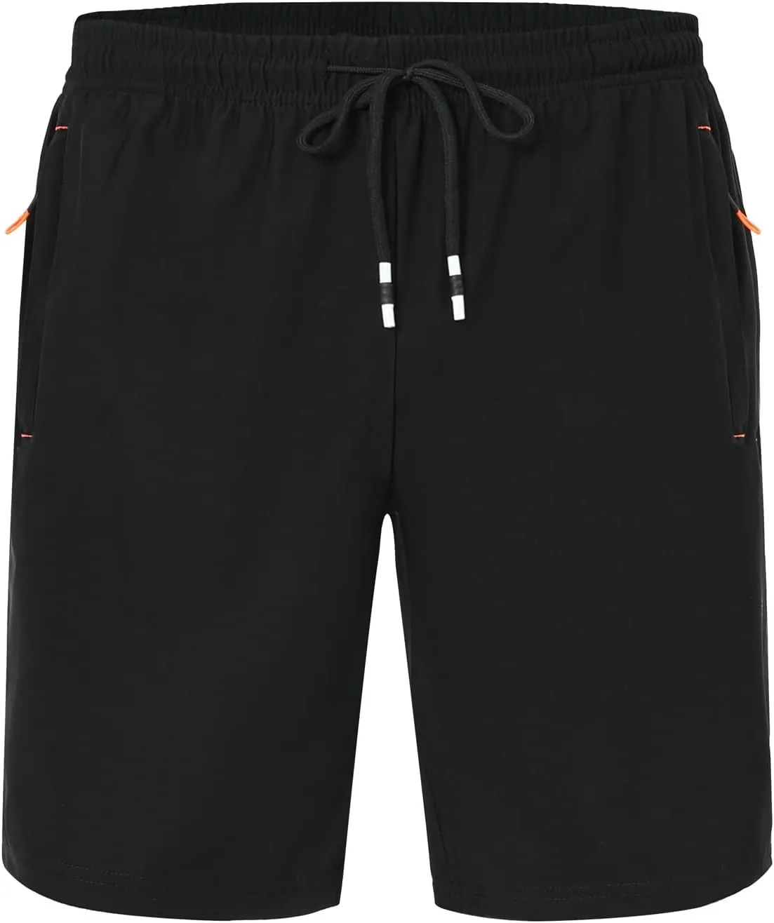 Boys Lightweight Athletic Running Shorts Quick Dry Workout Shorts for Gym Shorts Hiking with Zipper Pockets
