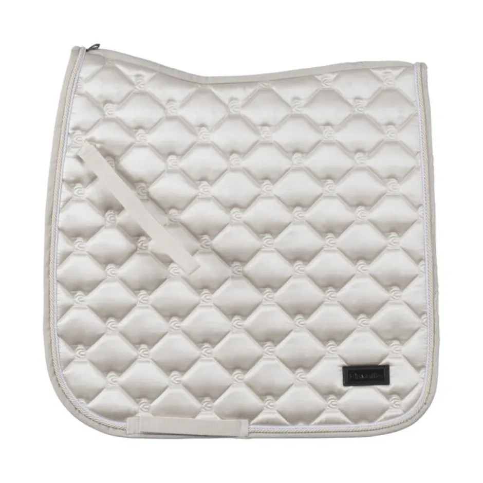 Cavallo Hanaya Dressage Pad - Lamb White