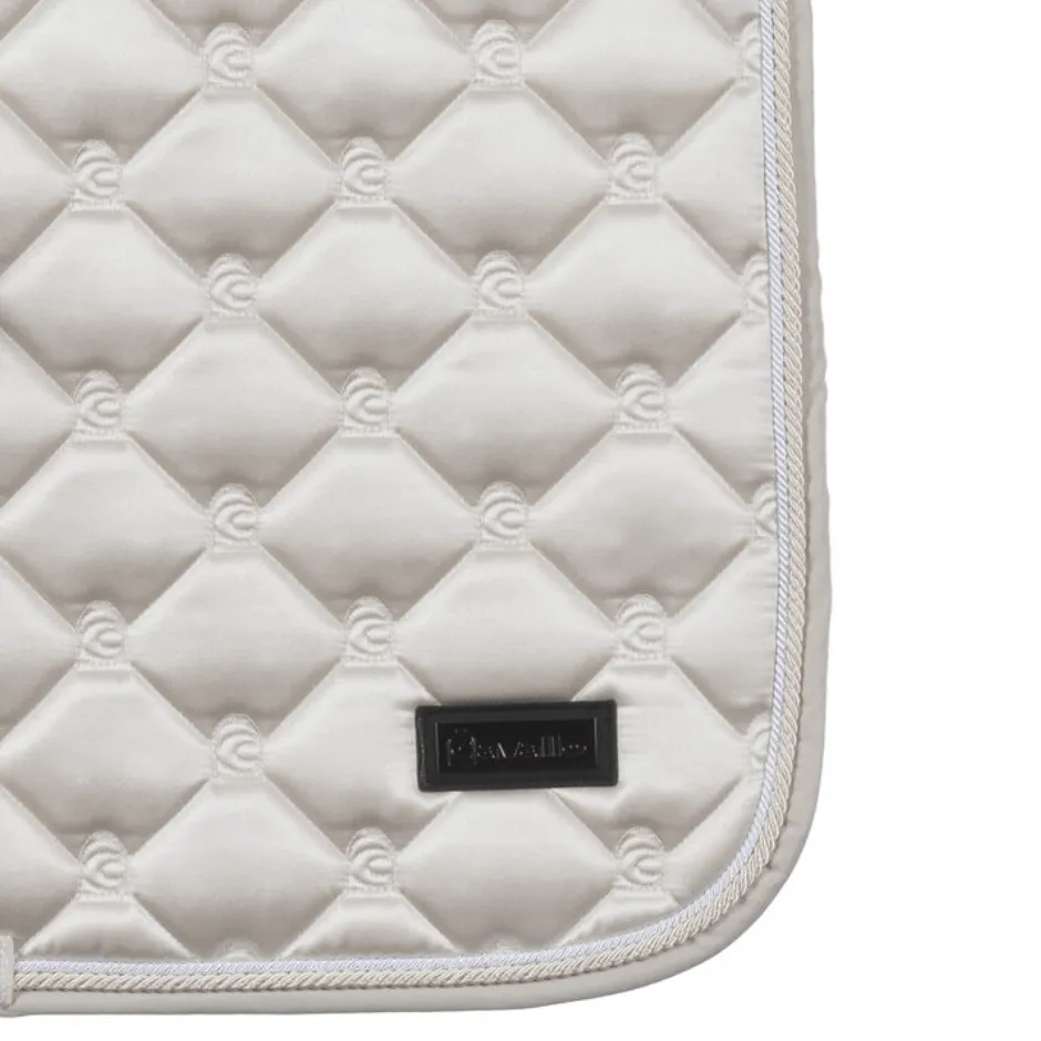 Cavallo Hanaya Dressage Pad - Lamb White