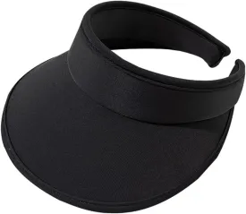 Cloth Covered Slip-On Visor, Sun Sports Visor Hats Cap for Women Adjustable Cap