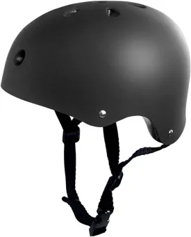 Cycle Helmet for Kids & Adult,Ultralight Adjustable Breathable Impact Resistance Ventilation Safety Helmet for Cycling Skateboarding Roller Skating Black M Black