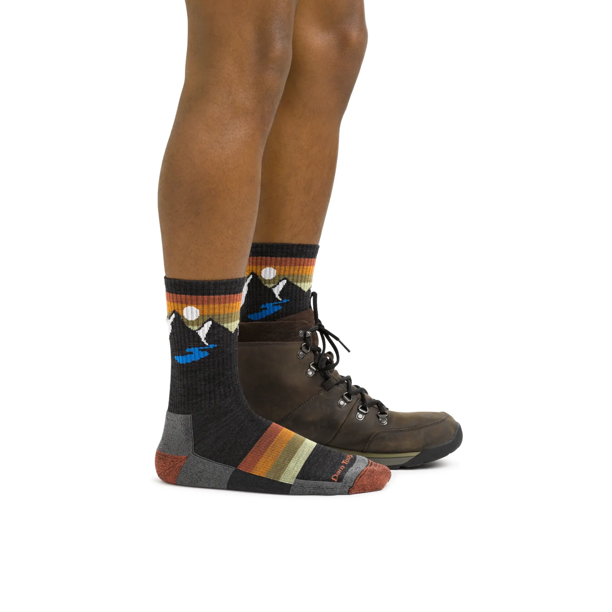 Darn Tough Sunset Ridge Micro Crew Lightweight Hiking Socks