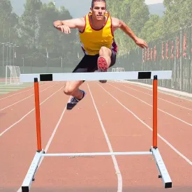 Fitness Group Agility Hurdle Set, Professional Sports Speed Training Hurdle, Adults & Kids Outdoor Games Heavy Duty Agility Ladder, for PE Class