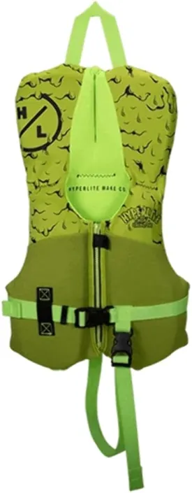 Hyperlite indy CGA Kids Wakeboard Vest Blue/Yellow Toddler (<30Lbs)