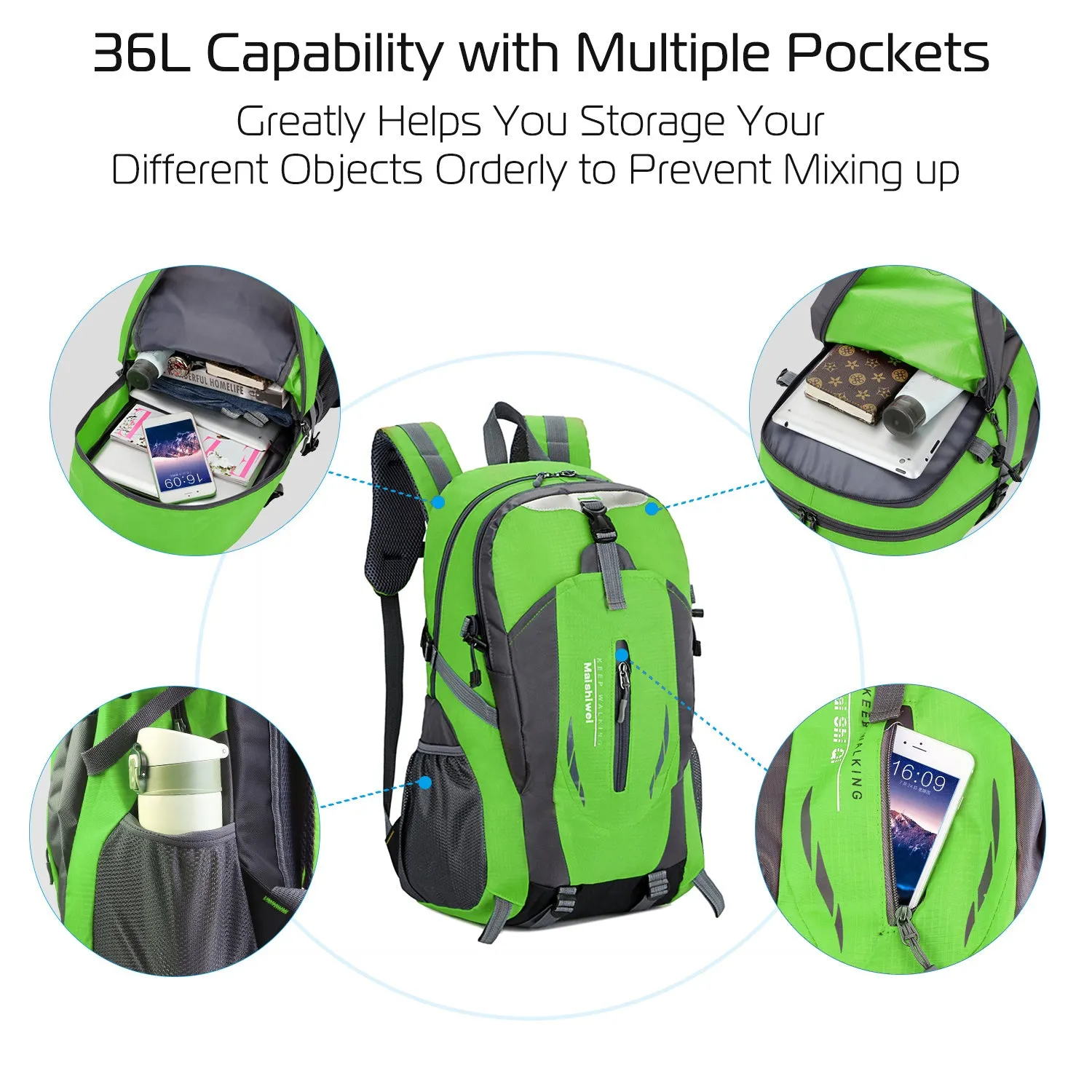 Light Weight Waterproof Travel Backpack