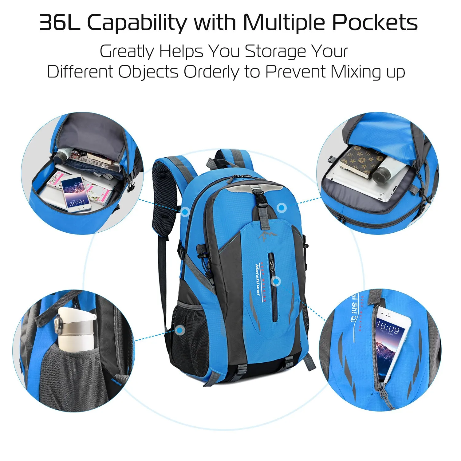 Light Weight Waterproof Travel Backpack