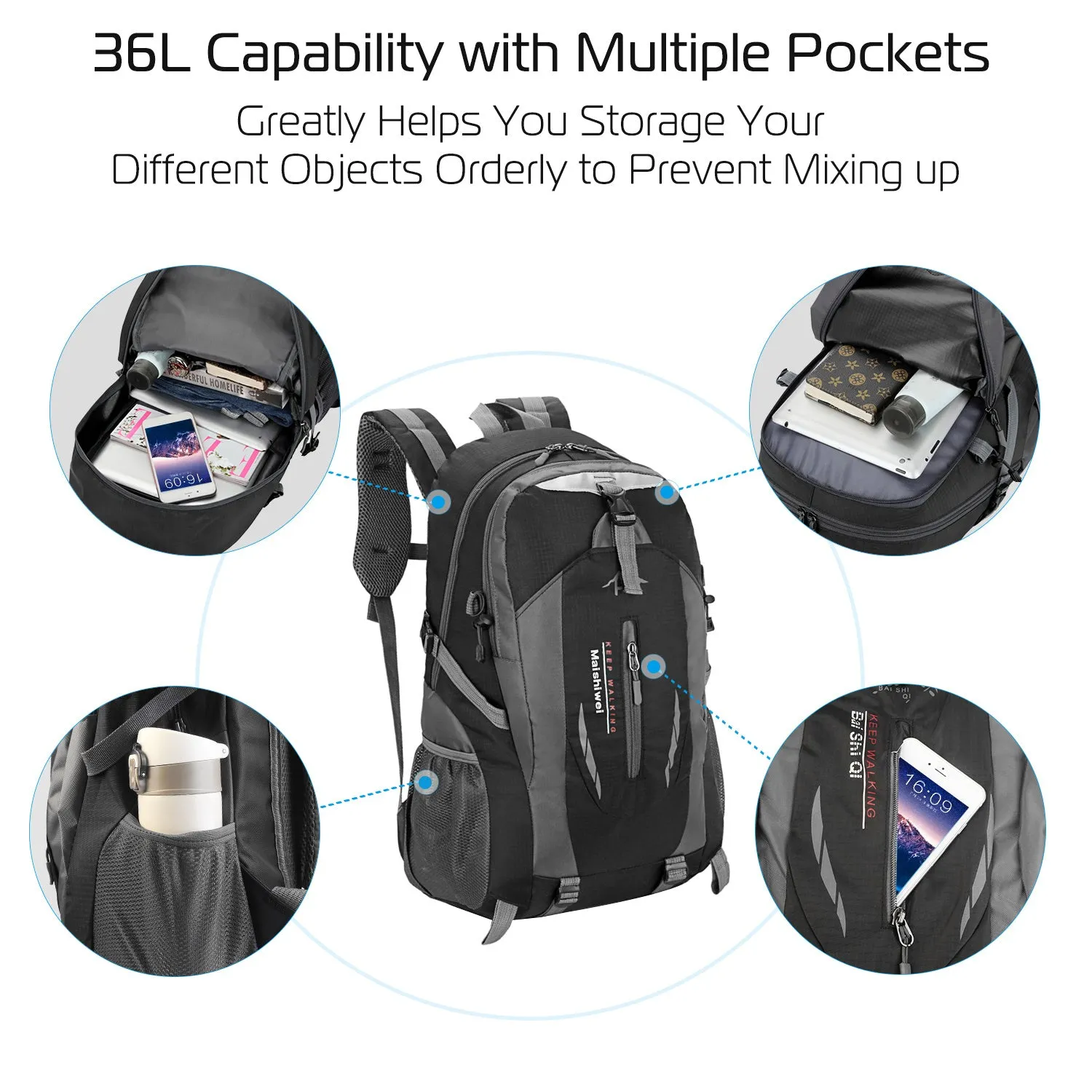 Light Weight Waterproof Travel Backpack