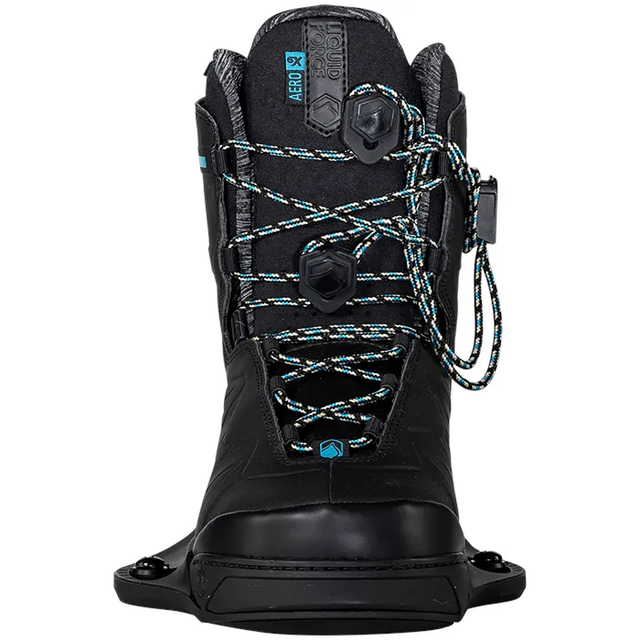 Liquid Force Aero 6X 2023 Wakeboard Bindings, Black