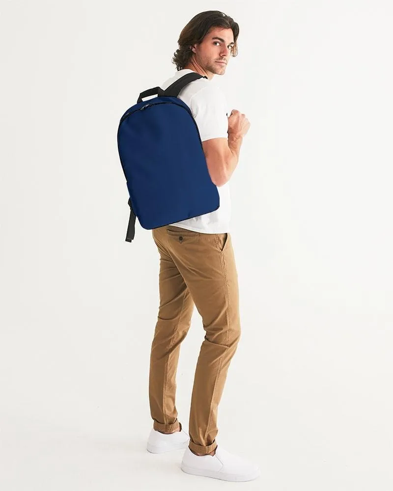 Medium Dark Blue Waterproof Backpack | Medium Dark Pure Blue | C100M75Y0K60