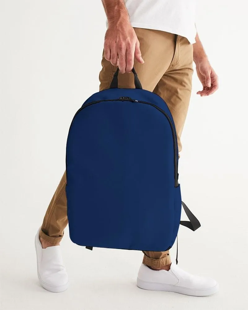 Medium Dark Blue Waterproof Backpack | Medium Dark Pure Blue | C100M75Y0K60