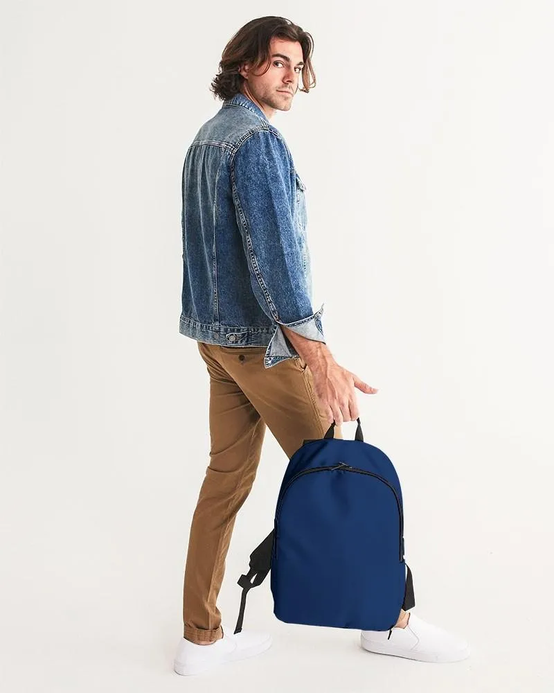 Medium Dark Blue Waterproof Backpack | Medium Dark Pure Blue | C100M75Y0K60