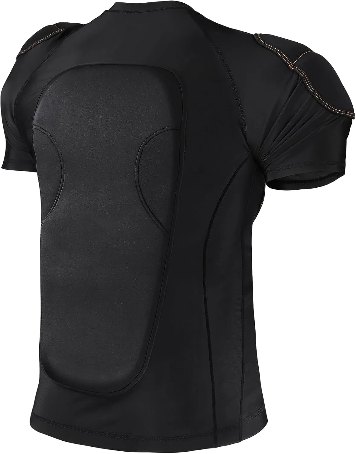 Men's Snowboard Protective Padded Shirt for Back Spine Shoulder Chest Protector Ski lmpact Shirt