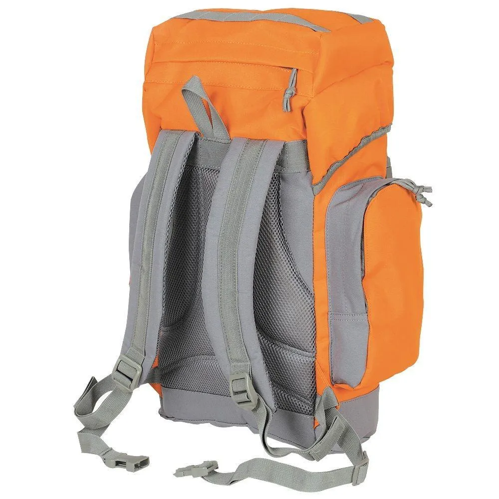 Mil-Spec Adventure Gear Mil-Pack 25 L. Camping Hiking Backpack (Gray/Black) - Gray
