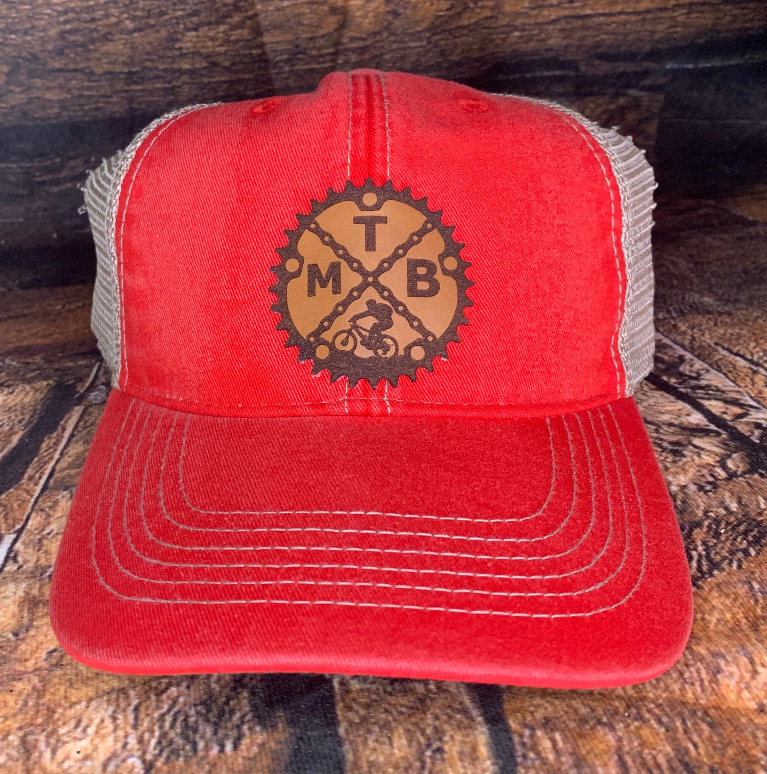 Mountain Biking hat | MTB Design Trucker Hat | Gift for mountain biker