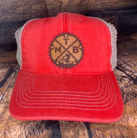 Mountain Biking hat | MTB Design Trucker Hat | Gift for mountain biker
