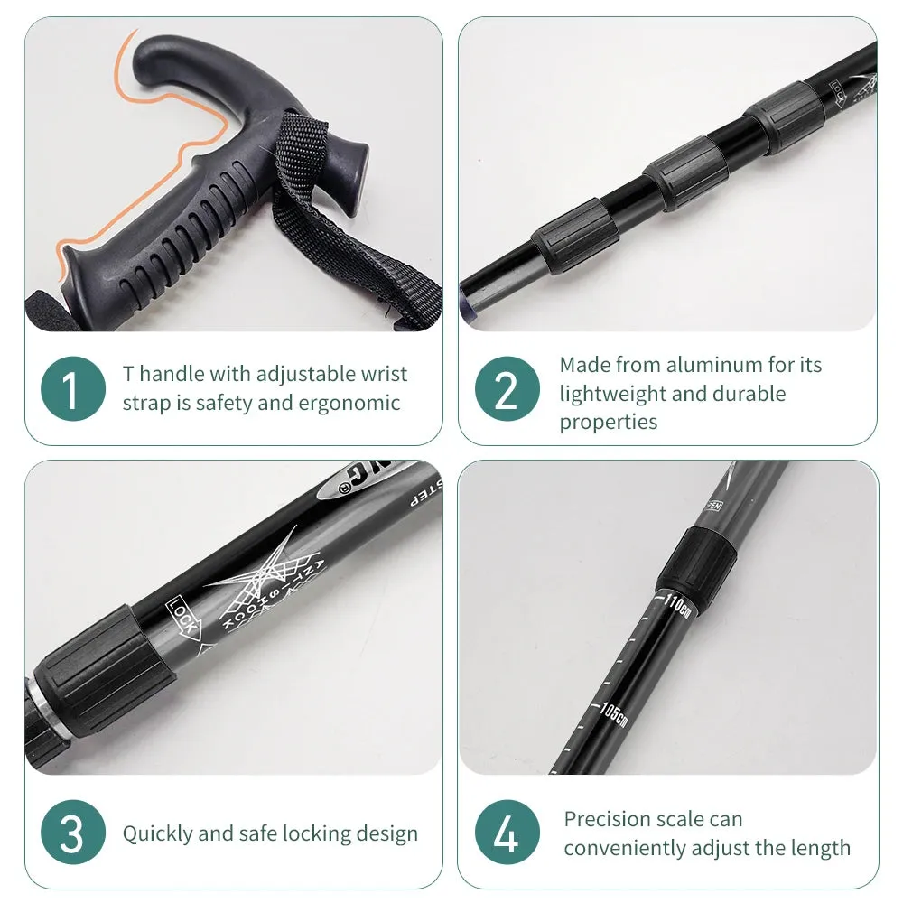 Outdoor Folding Trekking Poles