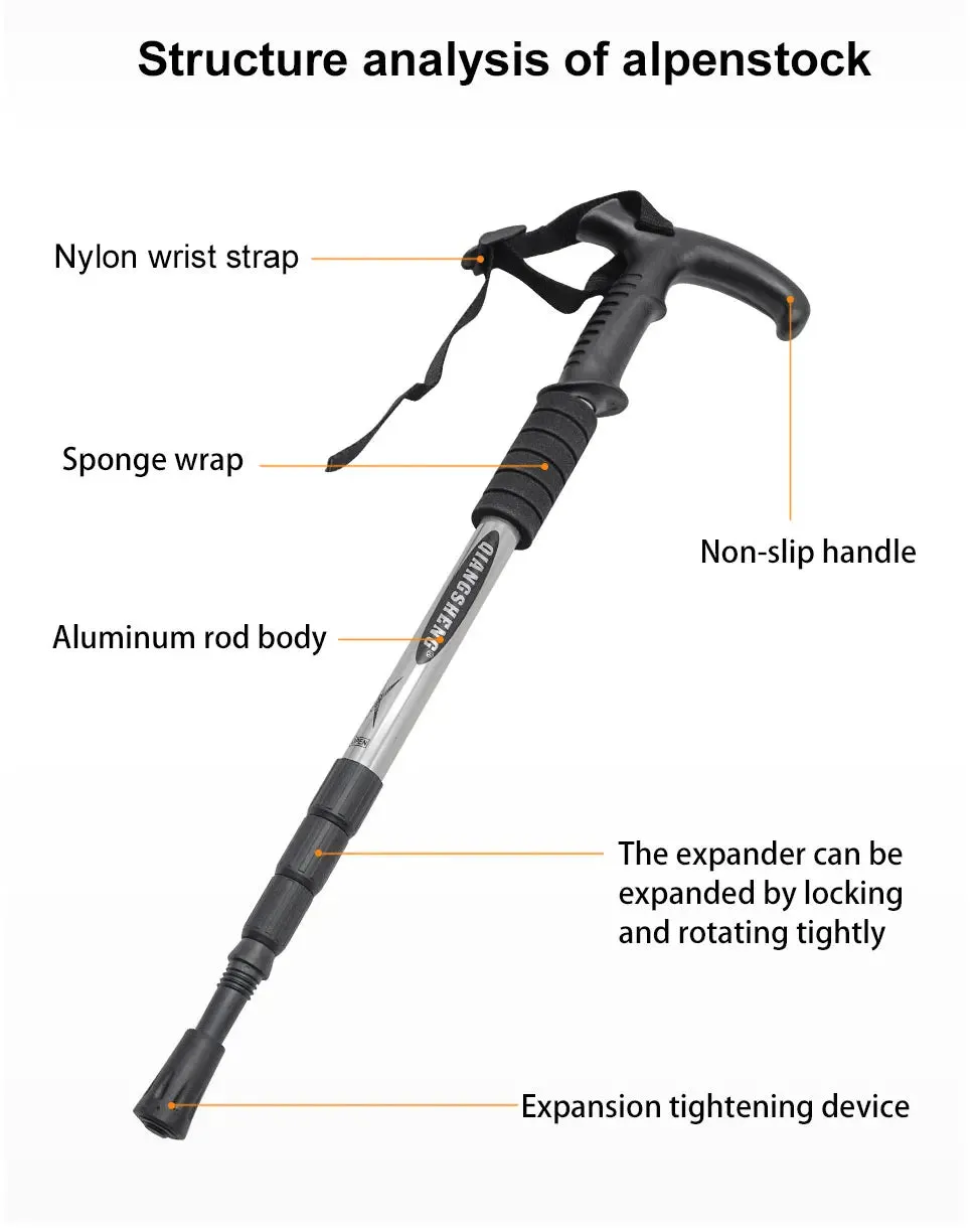 Outdoor Folding Trekking Poles