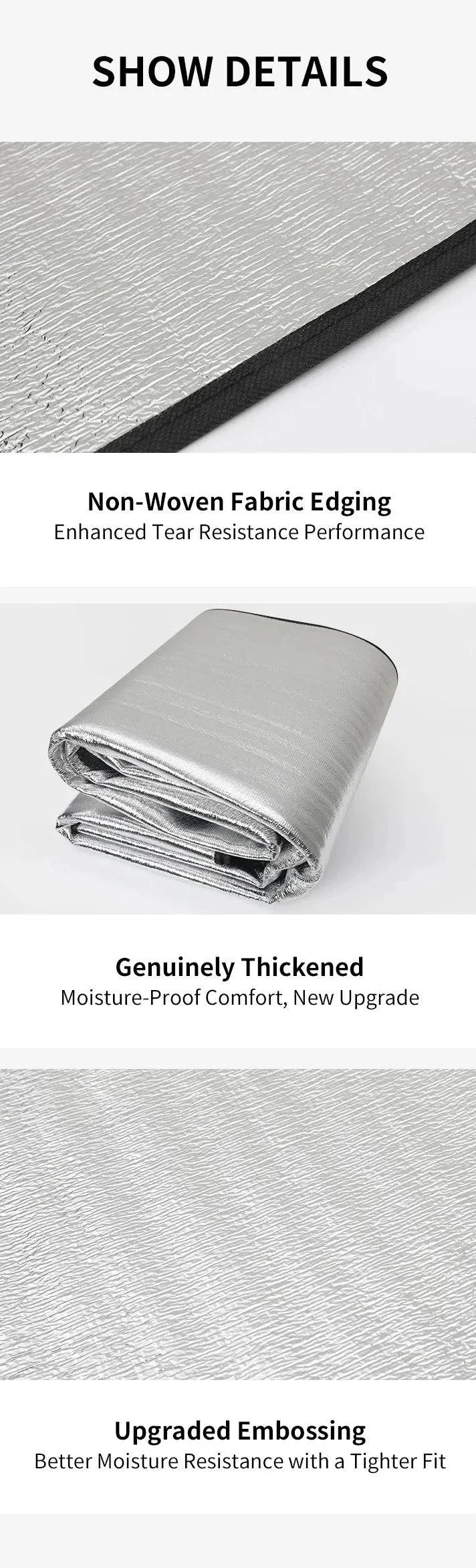 Picnic Mat Waterproof Beach Mat Soft Tent Mat Waterproof Damp-proof Mat For Camping Outdoor Camping Thickened Mat Moisture-proof