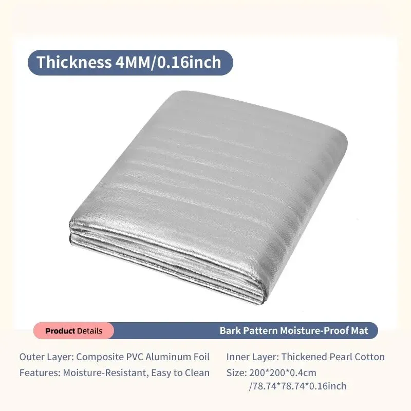 Picnic Mat Waterproof Beach Mat Soft Tent Mat Waterproof Damp-proof Mat For Camping Outdoor Camping Thickened Mat Moisture-proof