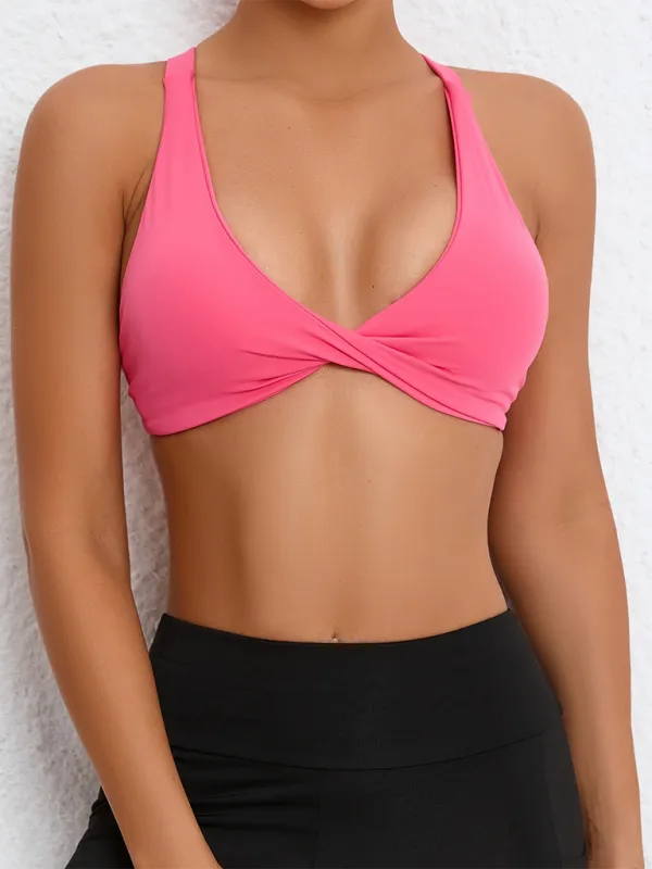 Quick-drying sports bra