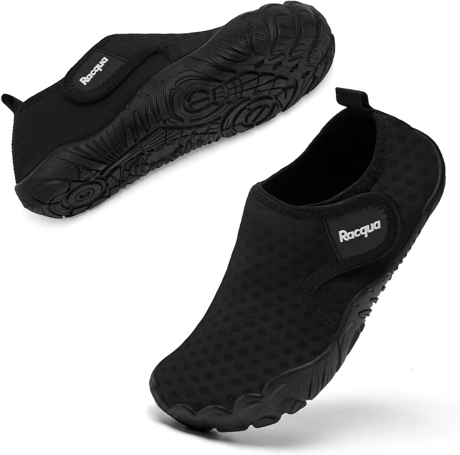 Racqua Water Shoes for Kids Boys Water Shoes Quick Dry Beach Shoes for Kids Lightweight Girls Swim Shoes (Little Kid/Big Kid)