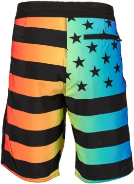 S A Company Men's 4-Way Stretch Board Shorts