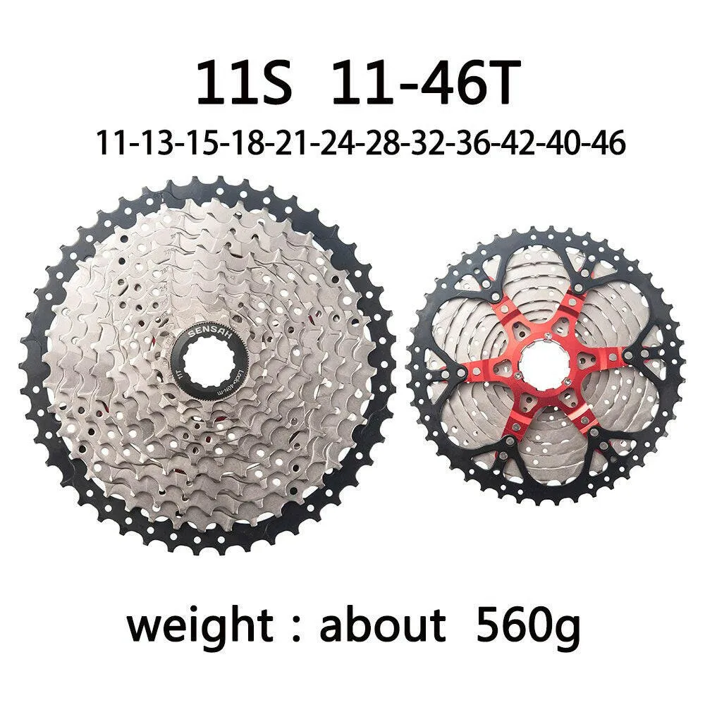 SENSAH Mountain Bike 8 9 10 11 12 Speed Velocidade Bicycle Cassette MTB Freewheel Sprocket 40T 42T 46T 50T 52T for HG HUB