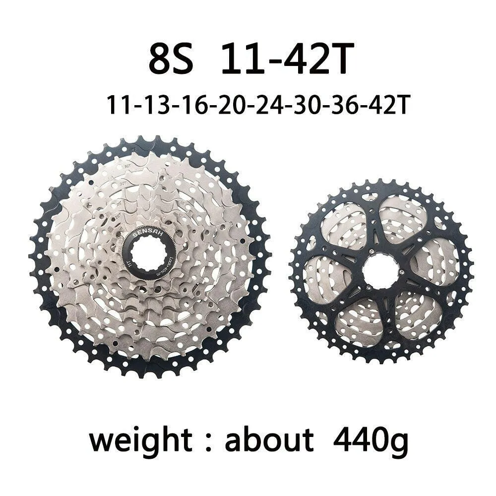 SENSAH Mountain Bike 8 9 10 11 12 Speed Velocidade Bicycle Cassette MTB Freewheel Sprocket 40T 42T 46T 50T 52T for HG HUB