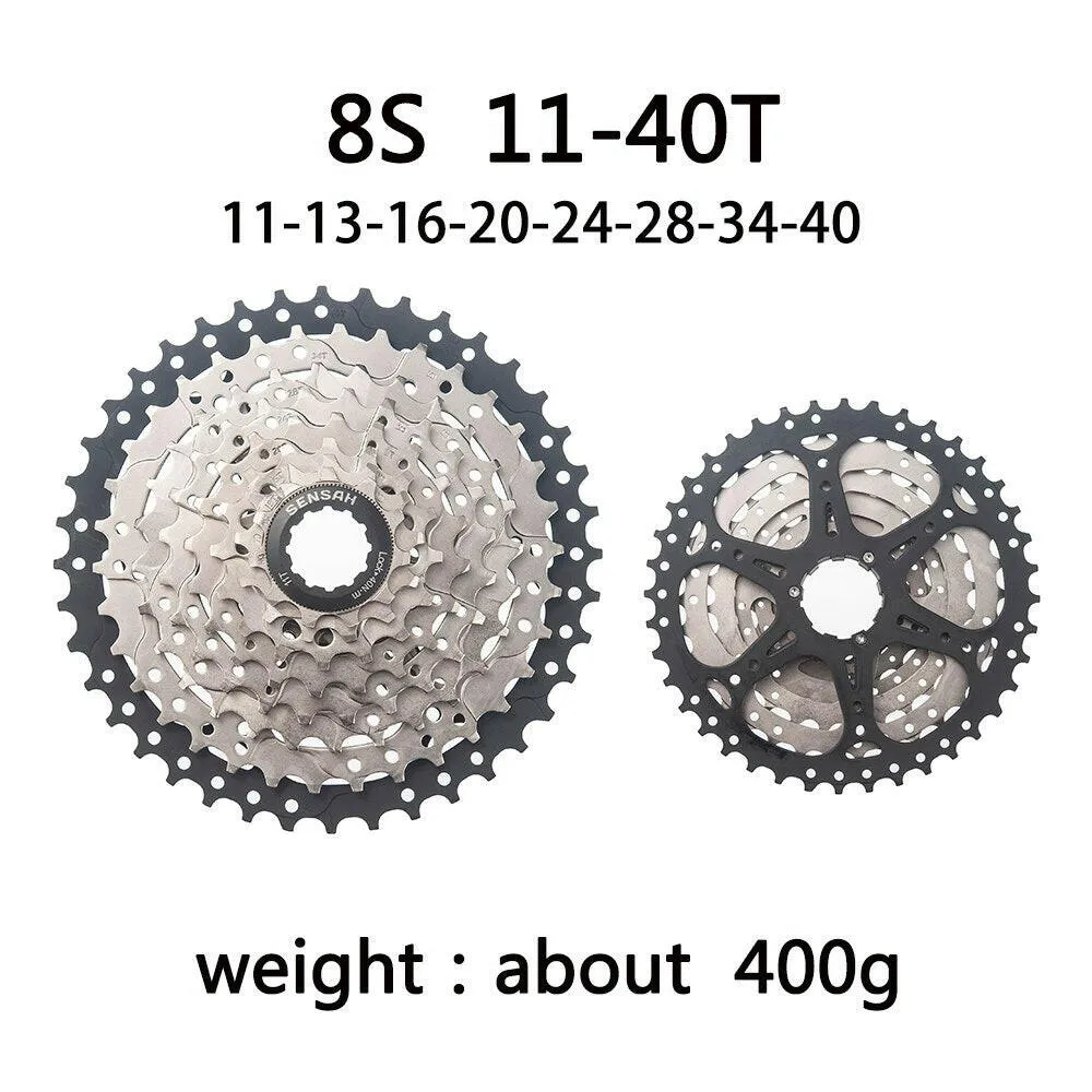 SENSAH Mountain Bike 8 9 10 11 12 Speed Velocidade Bicycle Cassette MTB Freewheel Sprocket 40T 42T 46T 50T 52T for HG HUB