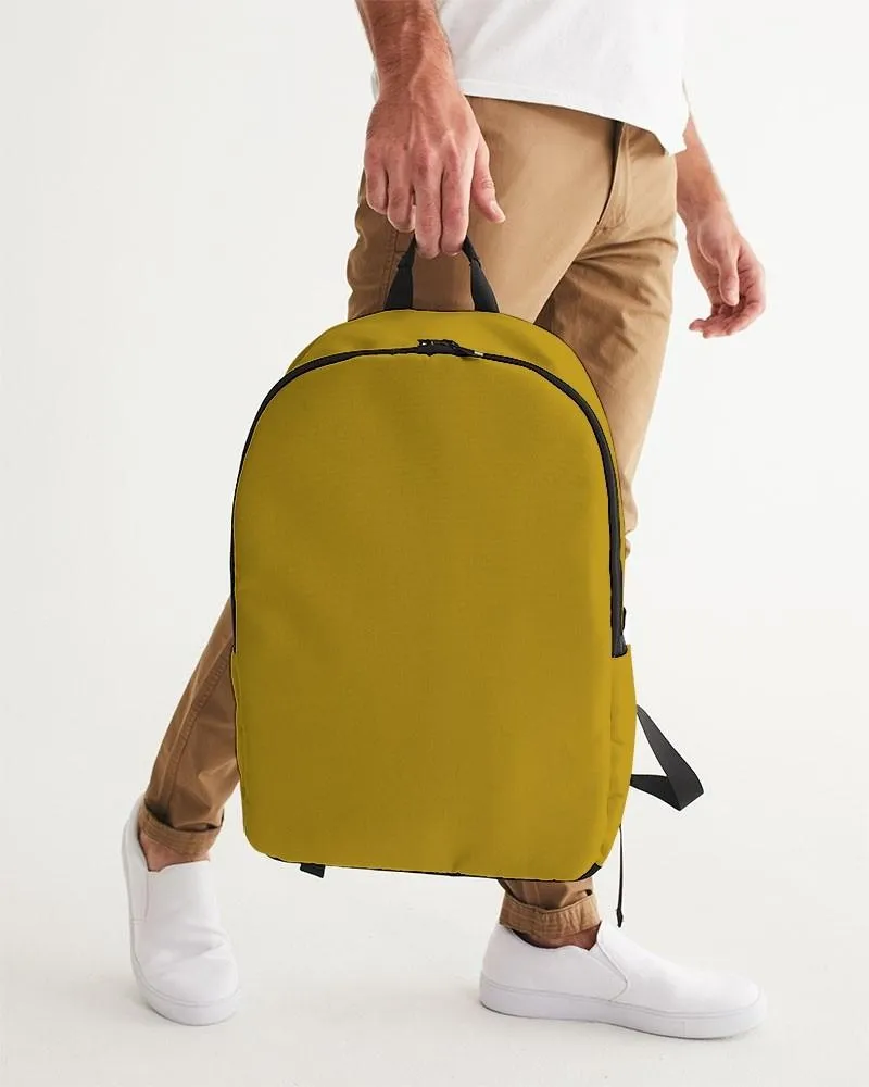 Shaded Yellow Waterproof Backpack | C0M25Y100K30