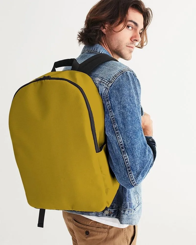 Shaded Yellow Waterproof Backpack | C0M25Y100K30
