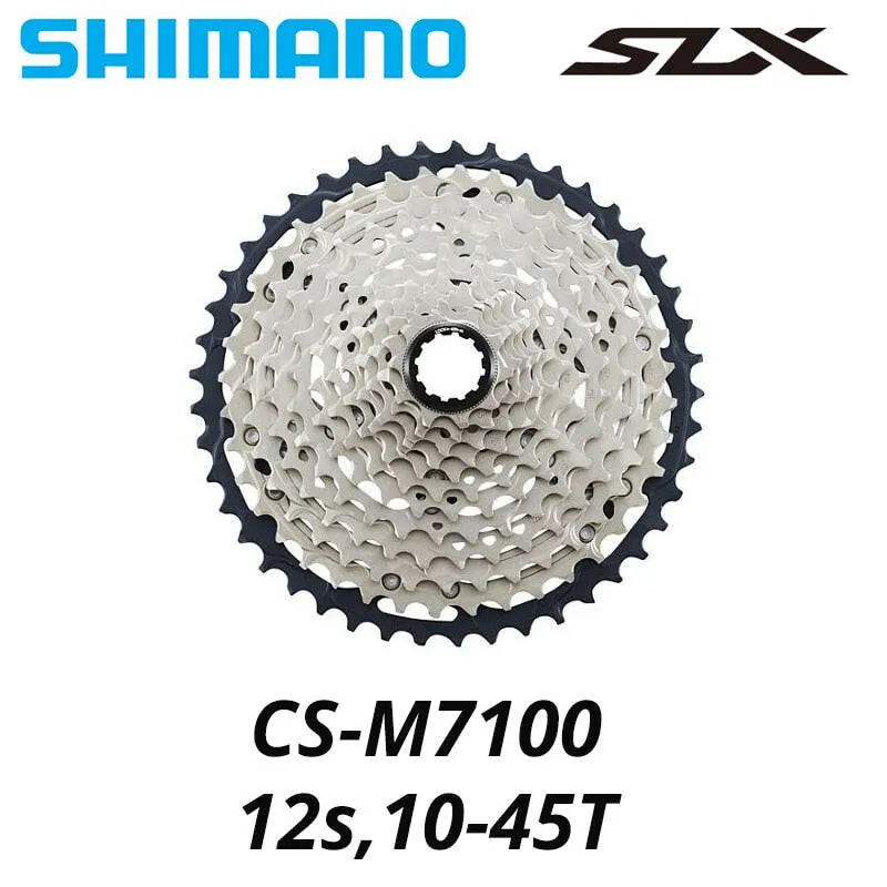 SHIMANO Deore SLX M7100 12 Speed Mountain Bike Flywheel 12V Variable Flying 12S 10-51T 10-45T CS-M7100 Micro Spline Cassette