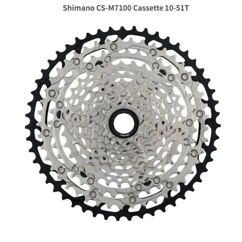 SHIMANO Deore SLX M7100 12 Speed Mountain Bike Flywheel 12V Variable Flying 12S 10-51T 10-45T CS-M7100 Micro Spline Cassette