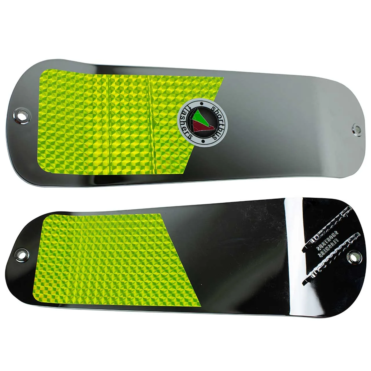 Shortbus Super Series Flashers | Mirror Chartreuse; 11 in.