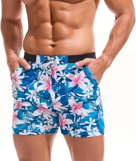 Taddlee Swimwear Men Basic Long Swimming Trunk Surf Camo Shorts Swimsuits Pocket