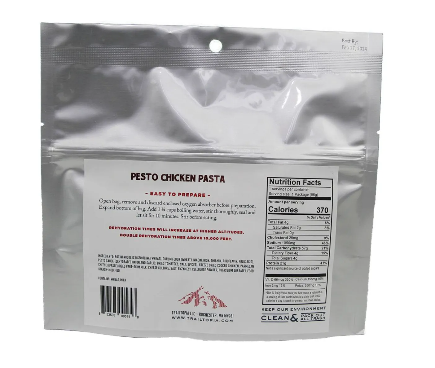 TRAILTOPIA MEALS