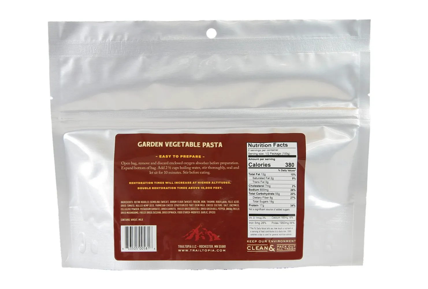 TRAILTOPIA MEALS