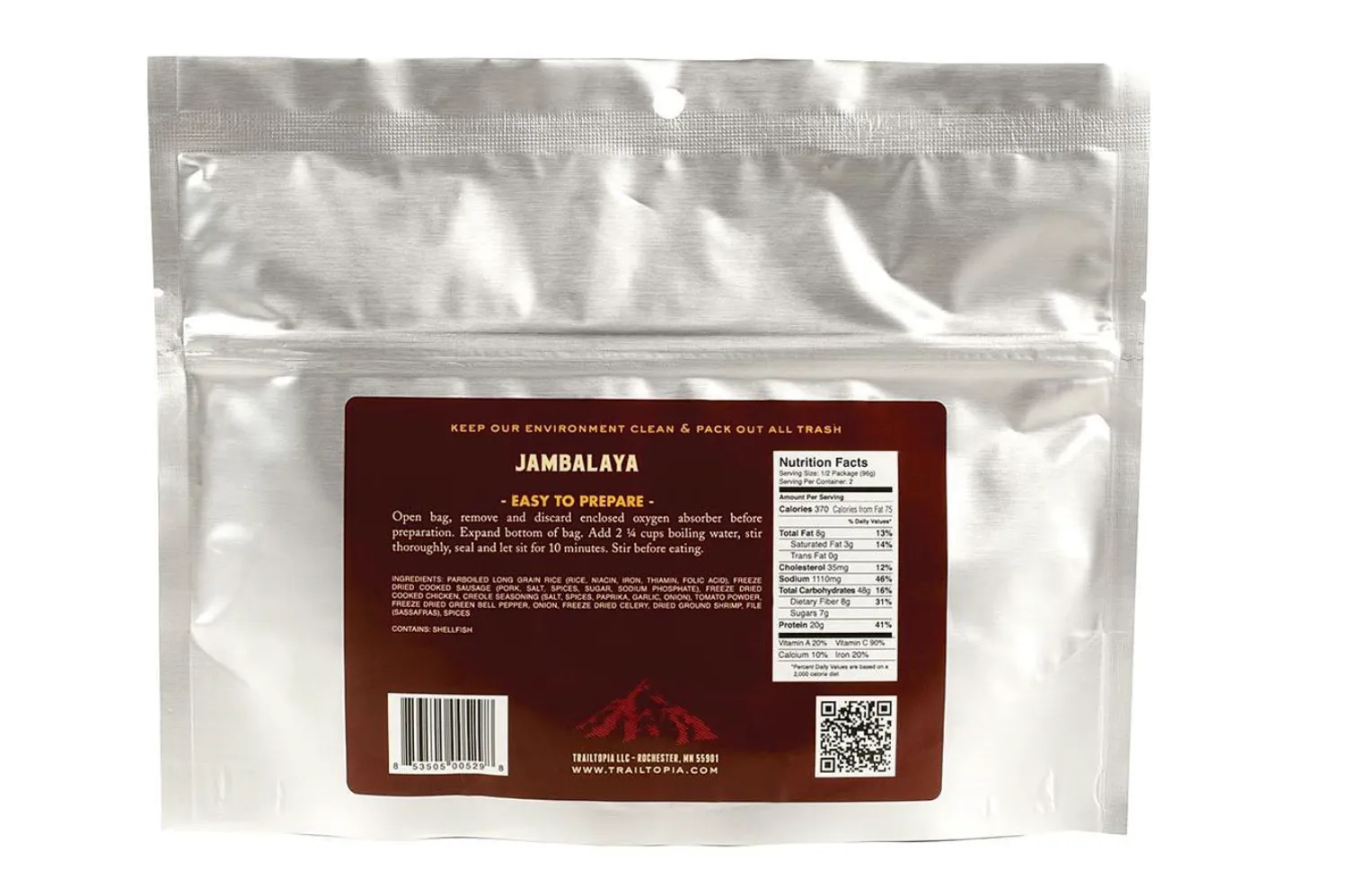TRAILTOPIA MEALS