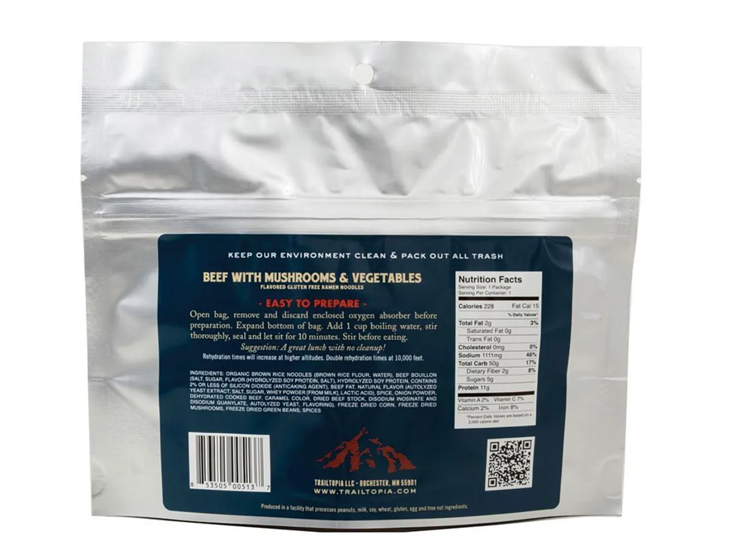 TRAILTOPIA MEALS