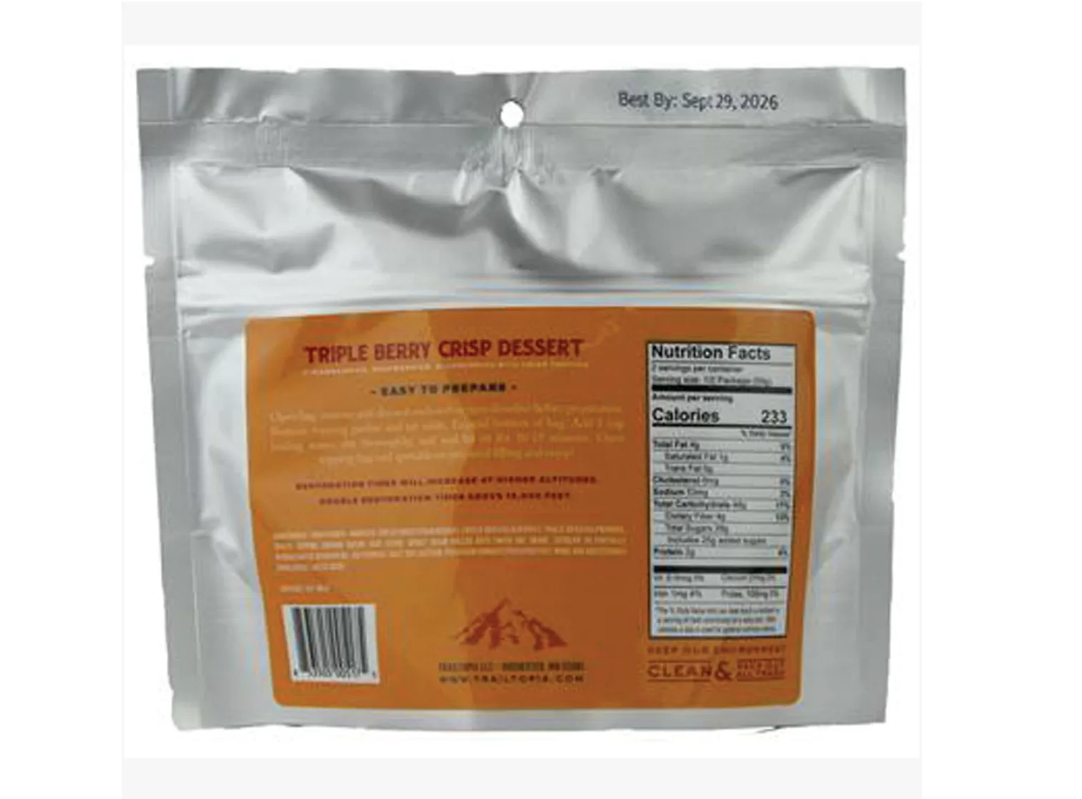 TRAILTOPIA MEALS