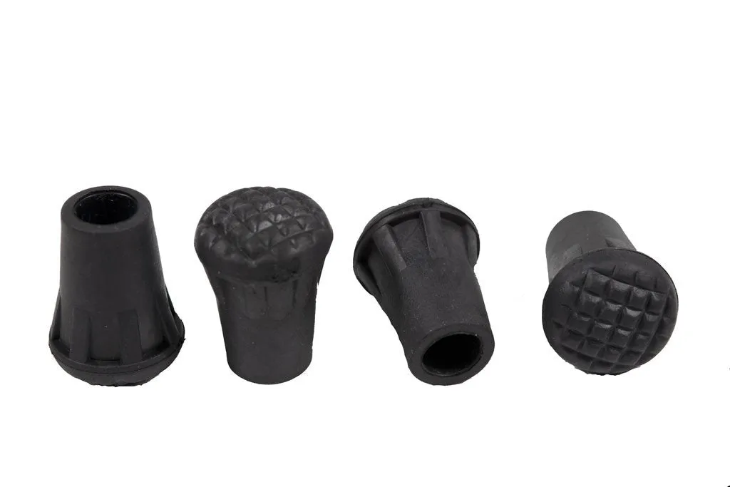 Trekking Poles Rubber Tips (4-Pack)