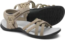 UBFEN Womens Hiking Sandals Sport Sandals Straps with Adjustable Hooks Arch Support Beach Vacation Casual Camping