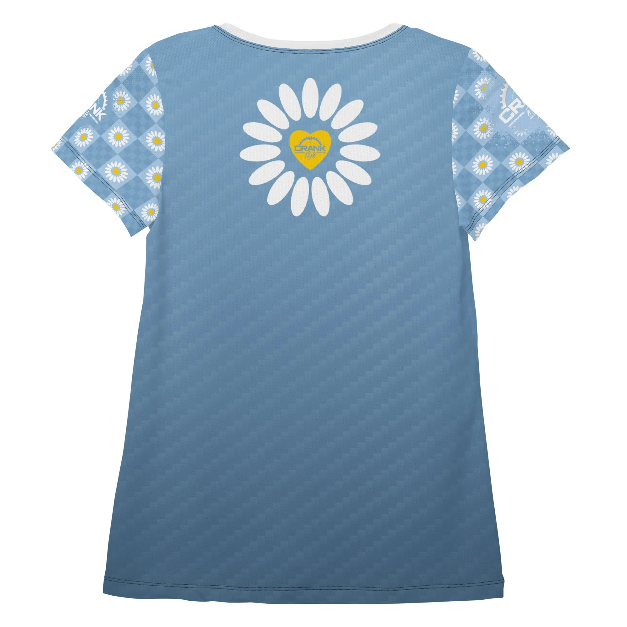 Women's Wild Flower UPF50  MicroBlok MTB Jersey