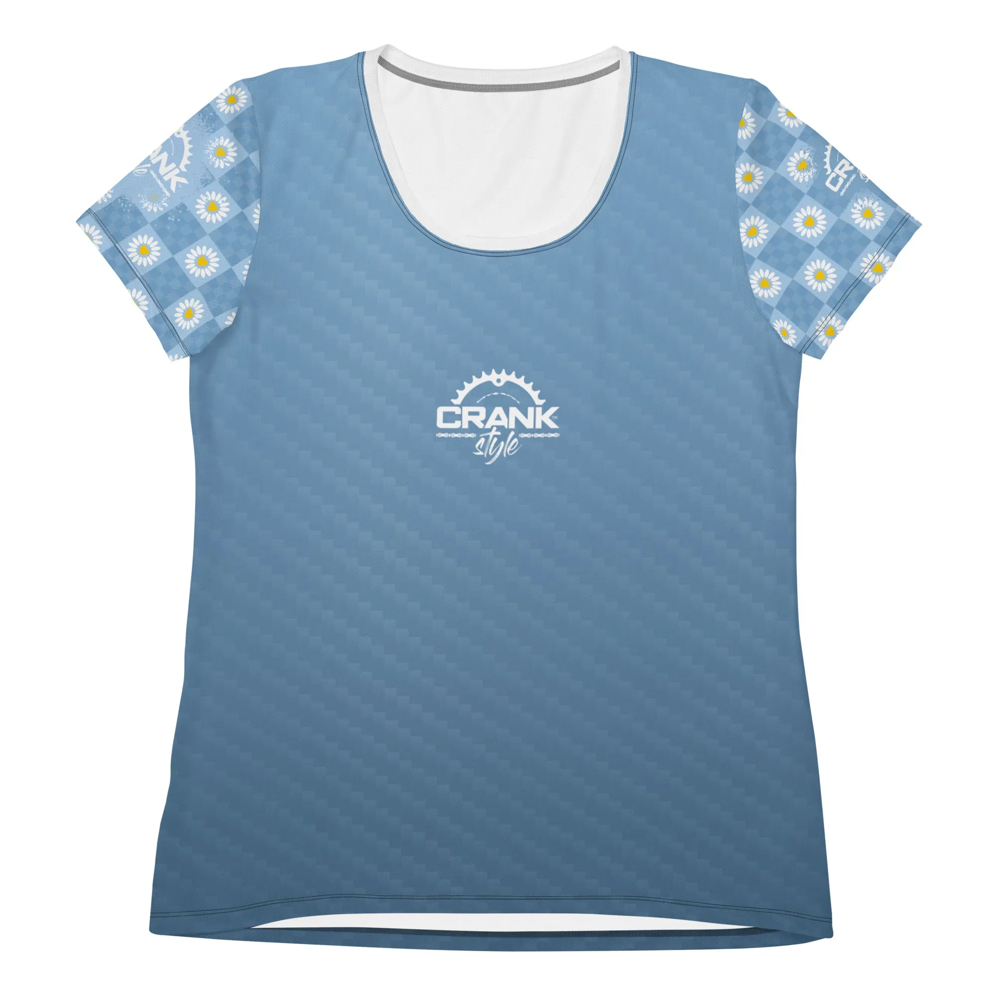 Women's Wild Flower UPF50  MicroBlok MTB Jersey
