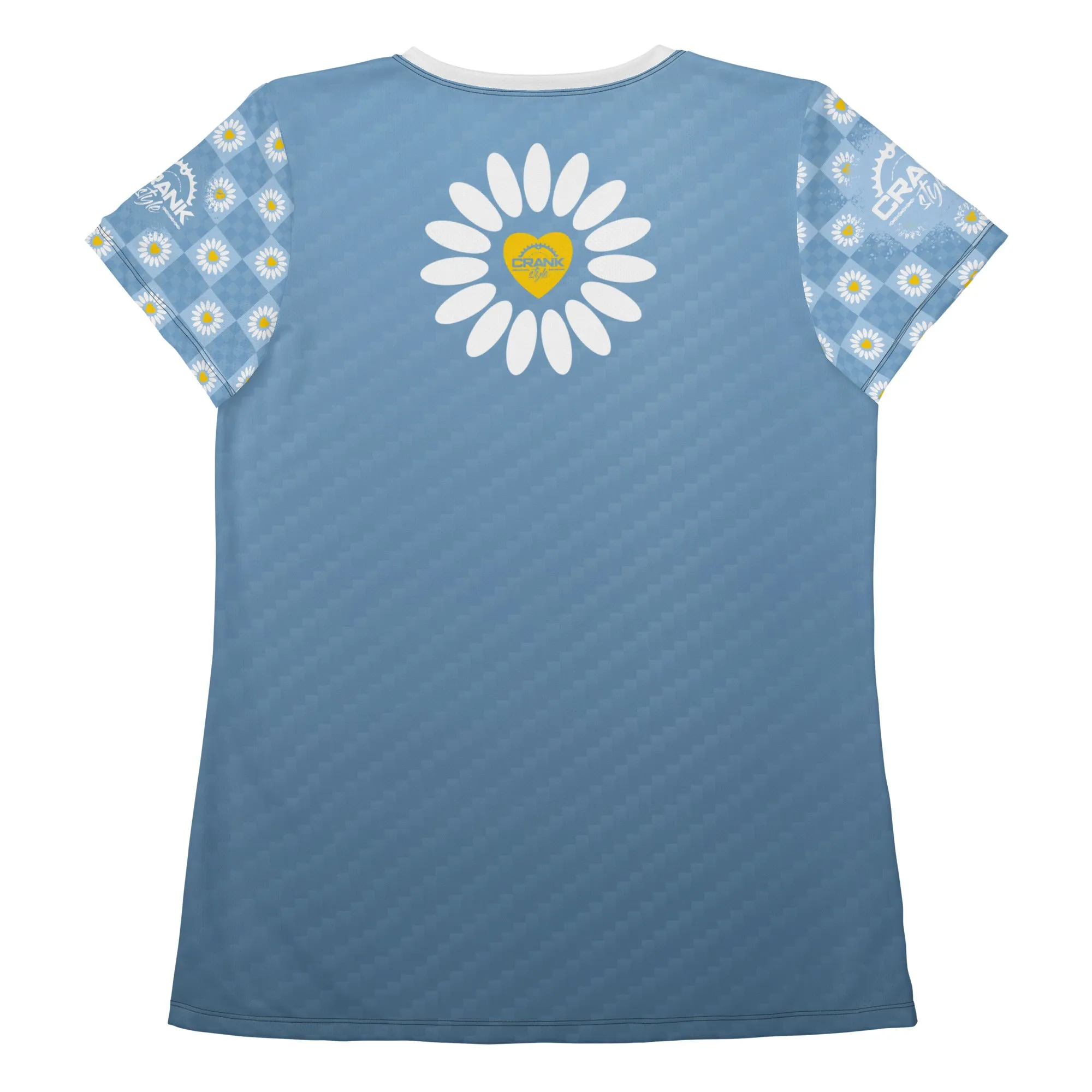 Women's Wild Flower UPF50  MicroBlok MTB Jersey