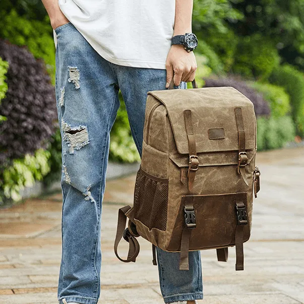 Woosir Waterproof Camera Backpack with Laptop Compartment